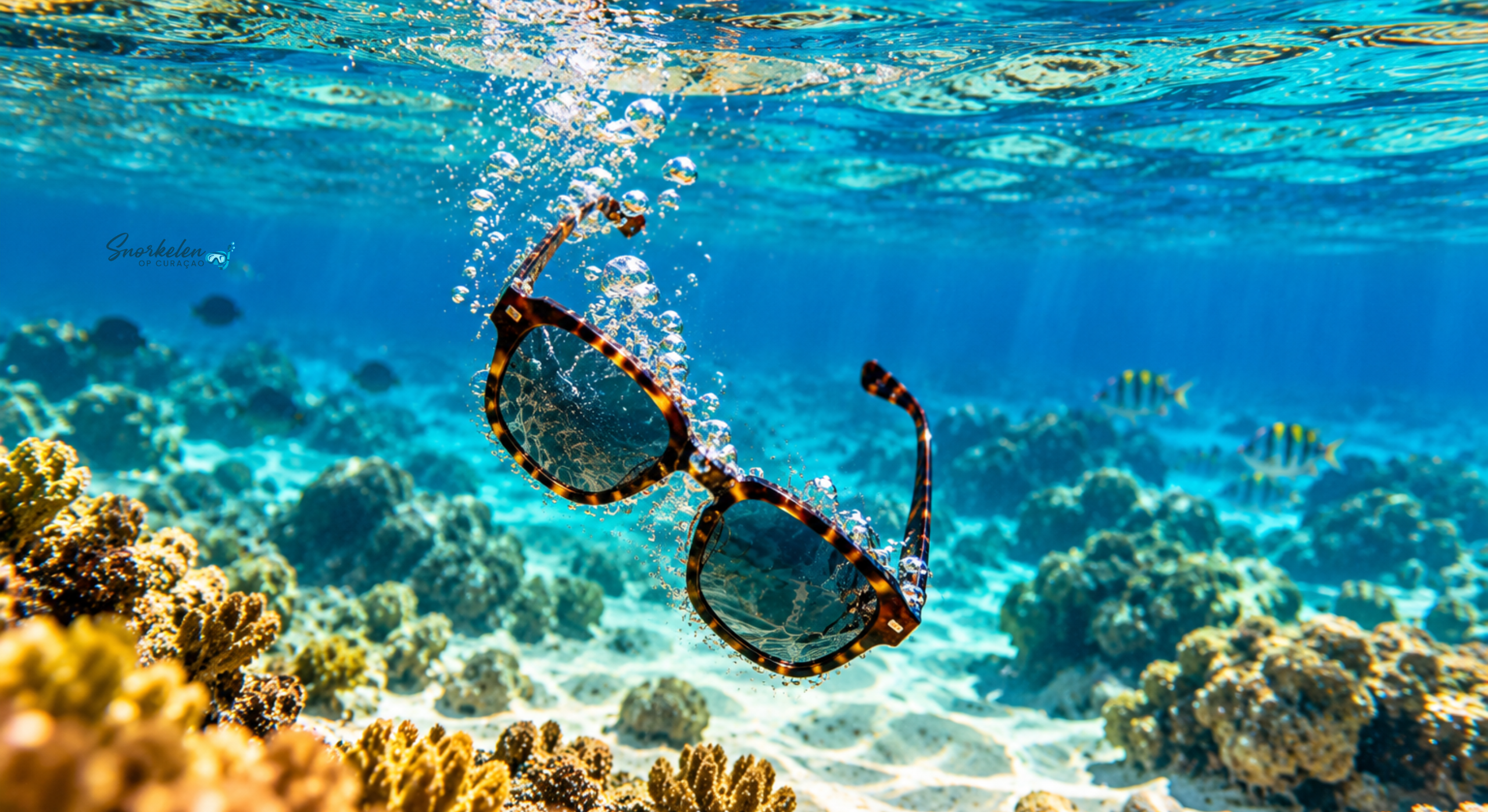Snorkelen op Curaçao: drijvende zonnebril