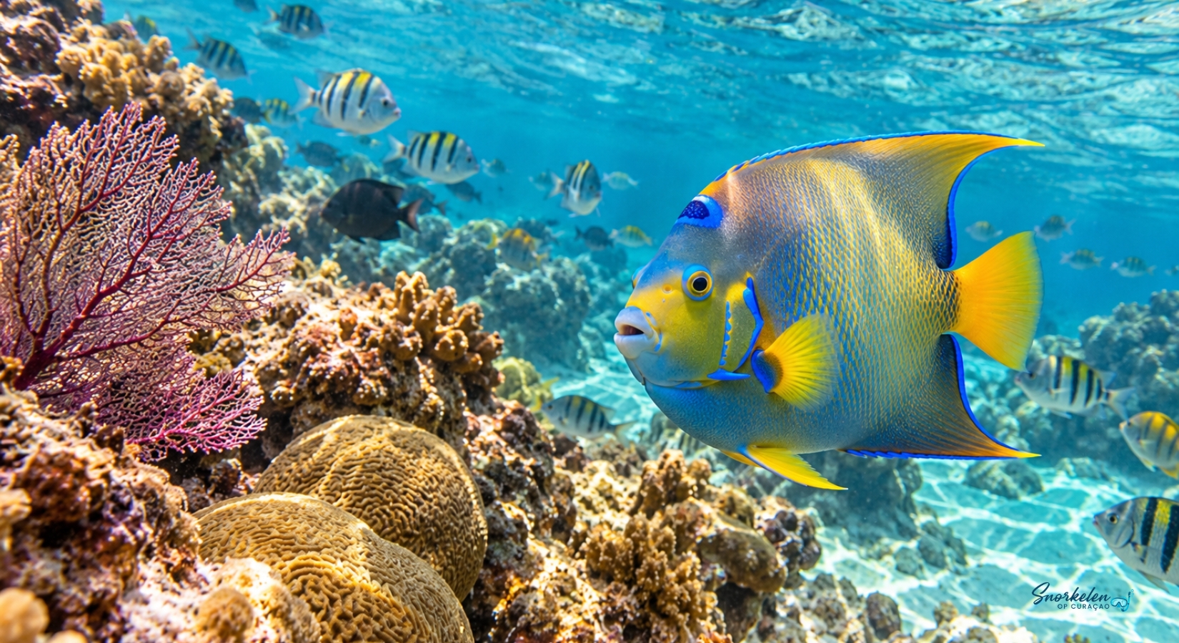 Onderwaterleven en zeedieren op Curaçao