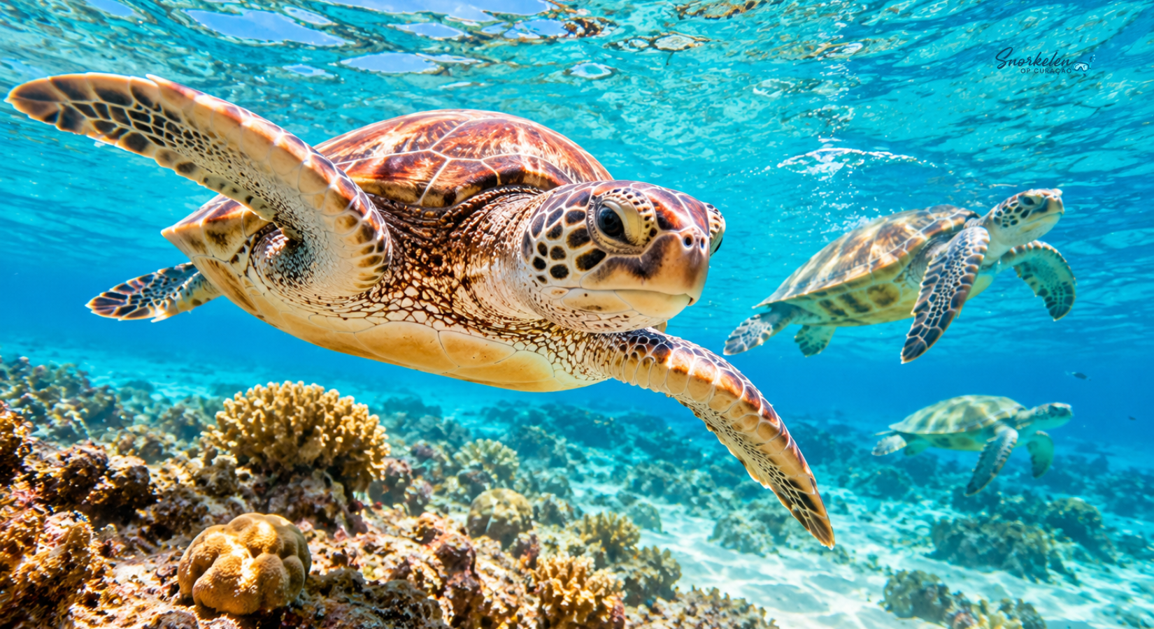 Schildpadden op Curaçao